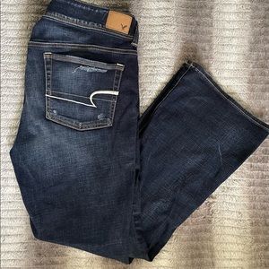 American Eagle Kickboot Super Stretch Jeans, Size 16